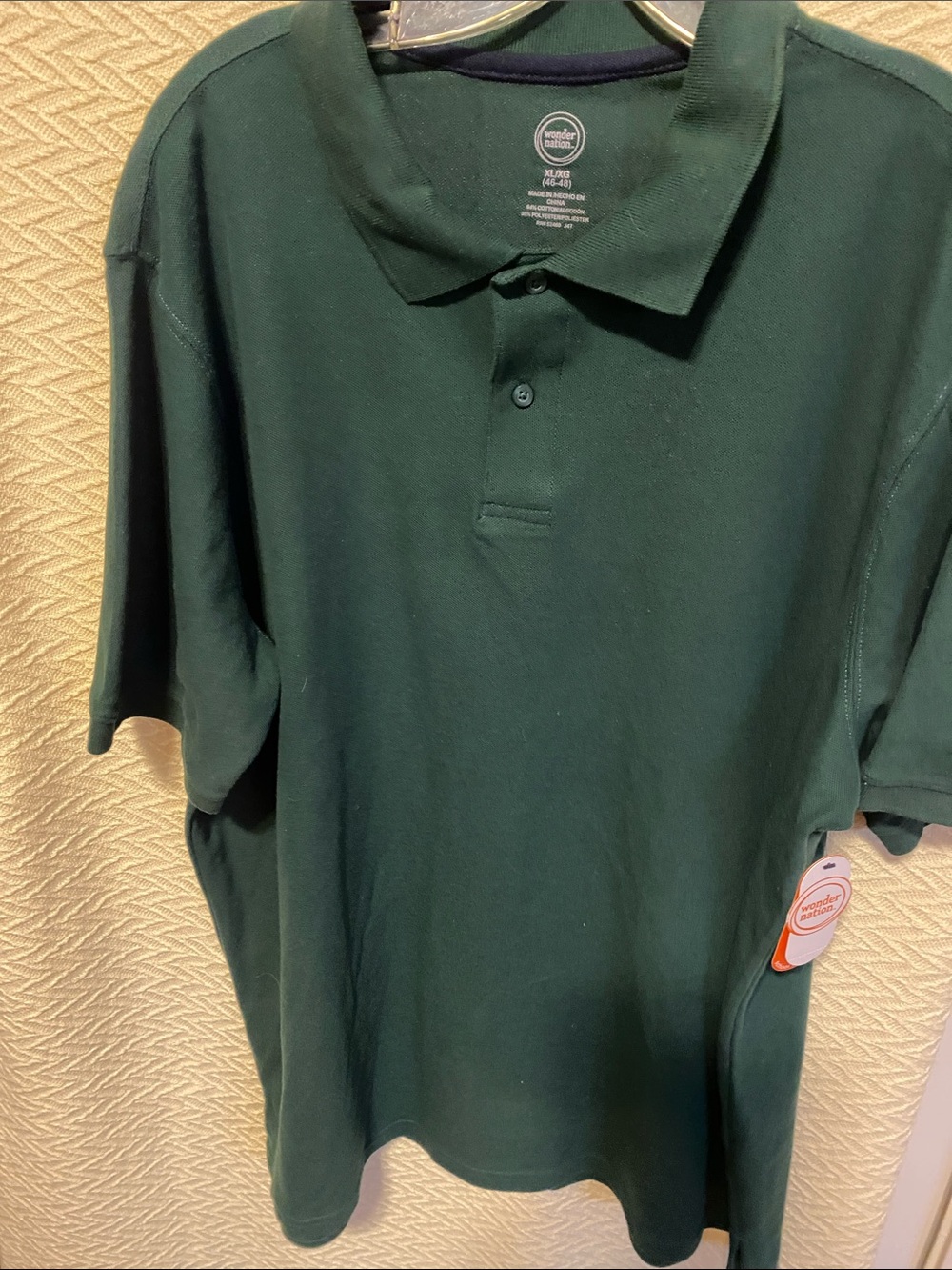 wonder nation Dark Green Men's Polo Shirt